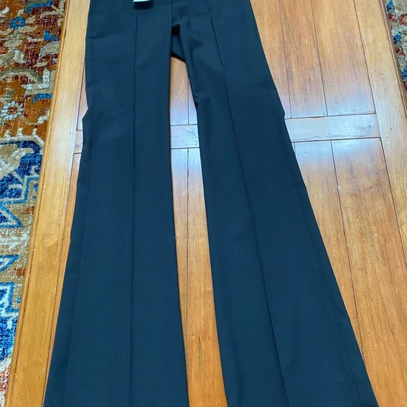 Burberry of London Black Wool Pants Size 2 - Picture 10 of 10